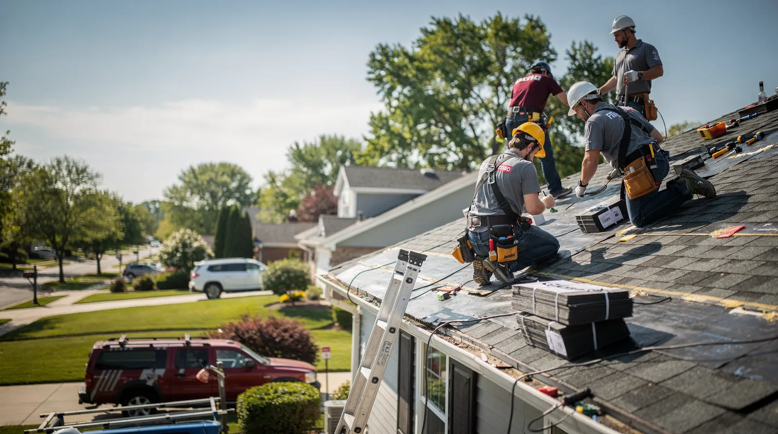 Roof Repair in Kellnersville, WI around you